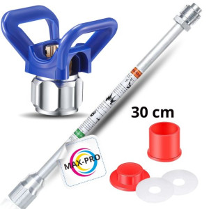 Przedłużka malarska 30 cm + OSŁONA agregat pistolet do Graco