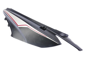 Osłona boczna górna do Zipp Tops+ lewa czarno/srebrna