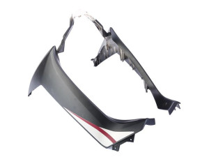 Osłona przednia dolna do Zipp Tops+ czarno/srebrna
