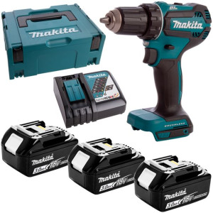 Wkrętarka 18V 3x3Ah LXT 50Nm Makita DDF485RF3J