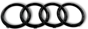 Emblemat Tylny Czarny Audi A3 8y Oryginał