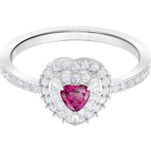 SWAROVSKI - Pierścionek One Red r. 60