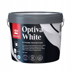 Tikkurila Optiva White Farba lateksowa biała 0,9L
