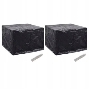 2 X Pokrowiec Plandeka Meble Ogrodowe 122x112x98