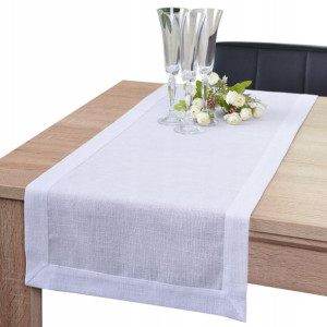 bieżnik plamoodporny gładki ASIA 40x180 biały