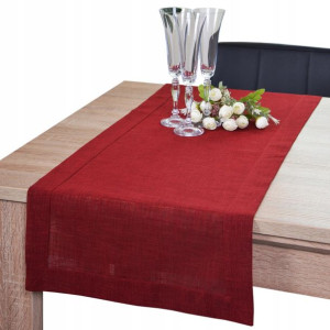 bieżnik plamoodporny gładki ASIA 60x120 bordowy