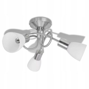 Lampa Sufitowa Led Wisząca Nowoczesna Plafon Szkło