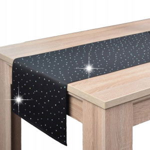 elegancki pas dekoracyjny SZAFIR 40x140 cm DŻETY