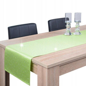 pas dekoracyjny plamoodporny SZAFIR 40x160 zielony