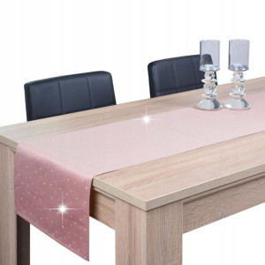 pas dekoracyjny plamoodporny SZAFIR 40x180 różowy