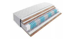 MATERAC DWUSTRONNY 180x200 22 cm H4/H5 Twardy
