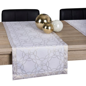 pas dwustronny plamoodporny MODERN 40x140 biały zł