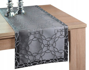 pas dwustronny plamoodporny MODERN 40x140 grafit