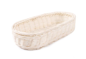 Koszyk Rattanowy Na Sztućce I Drobiazgi 26x12x6 Cm