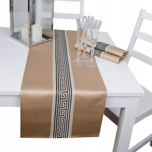 Pas plamoodporny RODOS 40x120 kakao beż czarny