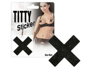 Brokatowe nasutniki Titty Sticker