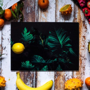 Deska szklana MONSTERA 25x35 cm