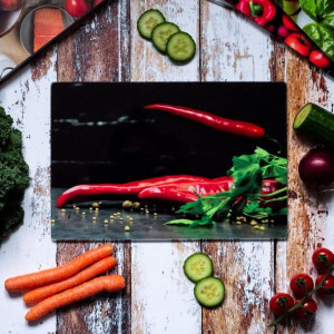 Deska szklana CHILI 20x30 cm