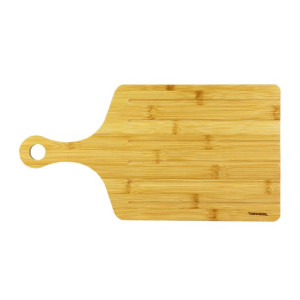 Deska bambusowa prostokątna z rączką TOPFANN 40x21 cm