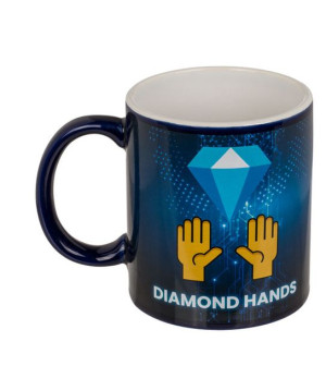 Kubek dla fana krypto Diamond Hands 300ml