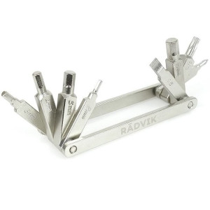 Klucze rowerowe stalowe KVALSVIK SILVER Radvik 8x3x0,6 cm