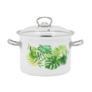 Garnek zdobiony MONSTERA 3l