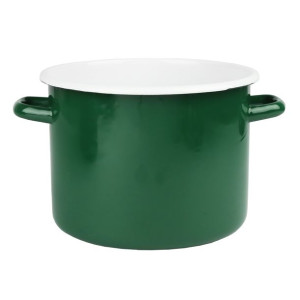 Garnek emaliowany SZMARAGD 5,5l