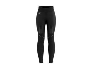 COMPRESSPORT Kompresyjne legginsy do biegania damskie WINTER TRAIL UNDEER C