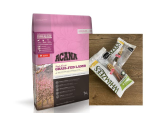 Acana Grass-fed Lamb Dog 6kg + Gratis