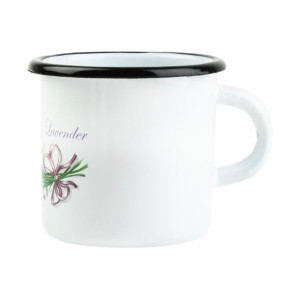 Kubek emaliowany LAWENDA 400 ml