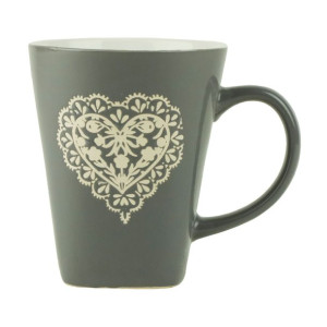 Kubek ceramiczny serce 320 ml