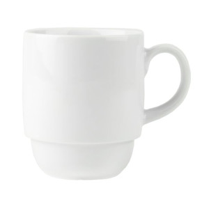 Kubek porcelanowy biały 290 ml