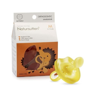 Natursutten smoczek anatomiczny tarczka motyl M