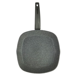 Patelnia grillowa granitowa TOPFANN 28x5cm
