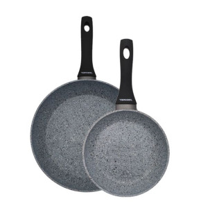 Zestaw 2 patelni granitowych TOPFANN Prestiż 20/26 cm