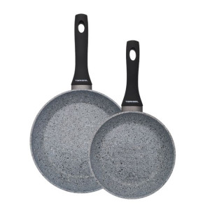 Zestaw 2 patelni granitowych TOPFANN Prestiż 20/24 cm