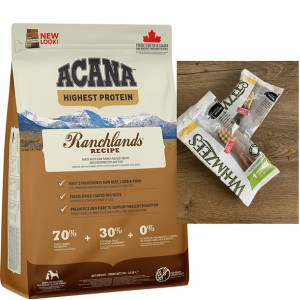 ACANA RANCHLANDS - 2KG / karma sucha dla psa + GRATIS