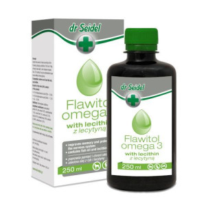 Dr Seidel Flawitol Omega 3 z Lecytyną 250ml