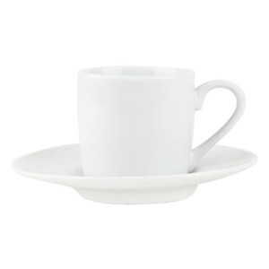 Filiżanka ze spodkiem do espresso 80 ml