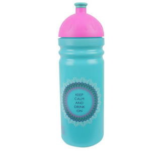 Zdrowy Bidon Mandale 0,7l-blue Keep Calm
