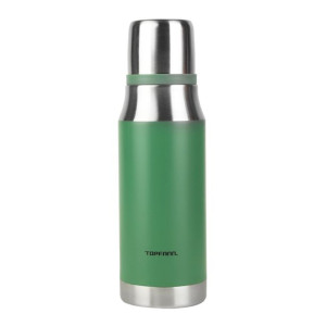 Termos stalowy TOPFANN zielony 750 ml