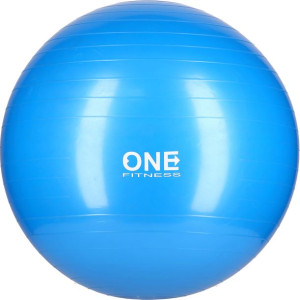 Piłka fitness gimnastyczna One Fitness gym ball 10 65 cm niebieska
