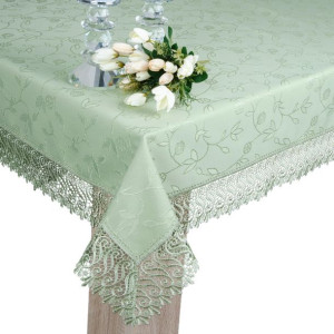 Obrus plamoodporny GIPIURA zieleń 90x160 t107