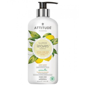 ATTITUDE Super Leaves Mydło do rąk Liście limonki,
