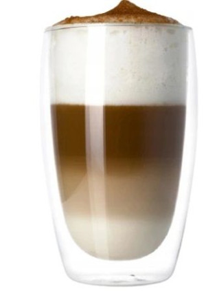 Szklanka TERMICZNA 450ml do KAWY HERBATY DRINKÓW