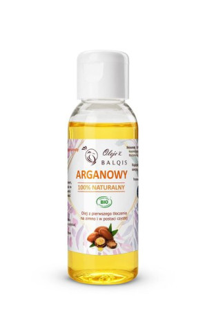 Olej Kosmetyczny Arganowy Eco 50 Ml - Balqis