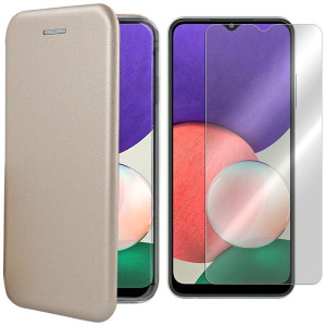 Etui Do Samsung Galaxy A22 5g Prestige + Szkło 9h