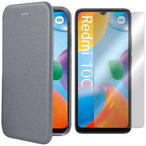 Etui Do Xiaomi Redmi 10c Kabura Prestige +szkło 9h