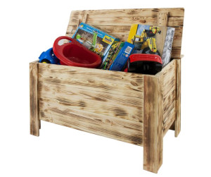 Skrzynia sosnowa z wiekiem kufer B13L 52x80x40 Opalana Drewno sosnowe