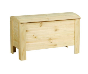 Skrzynia sosnowa z wiekiem kufer B16L 52x77x40 Naturalna Drewno sosnowe